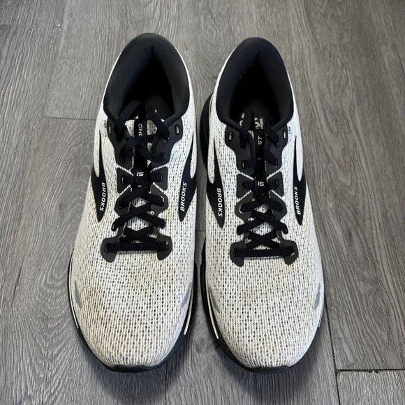 Brooks Mens Ghost 15 1103931D121 Gray Running Shoes Sneakers Size 11.5 D main image 5